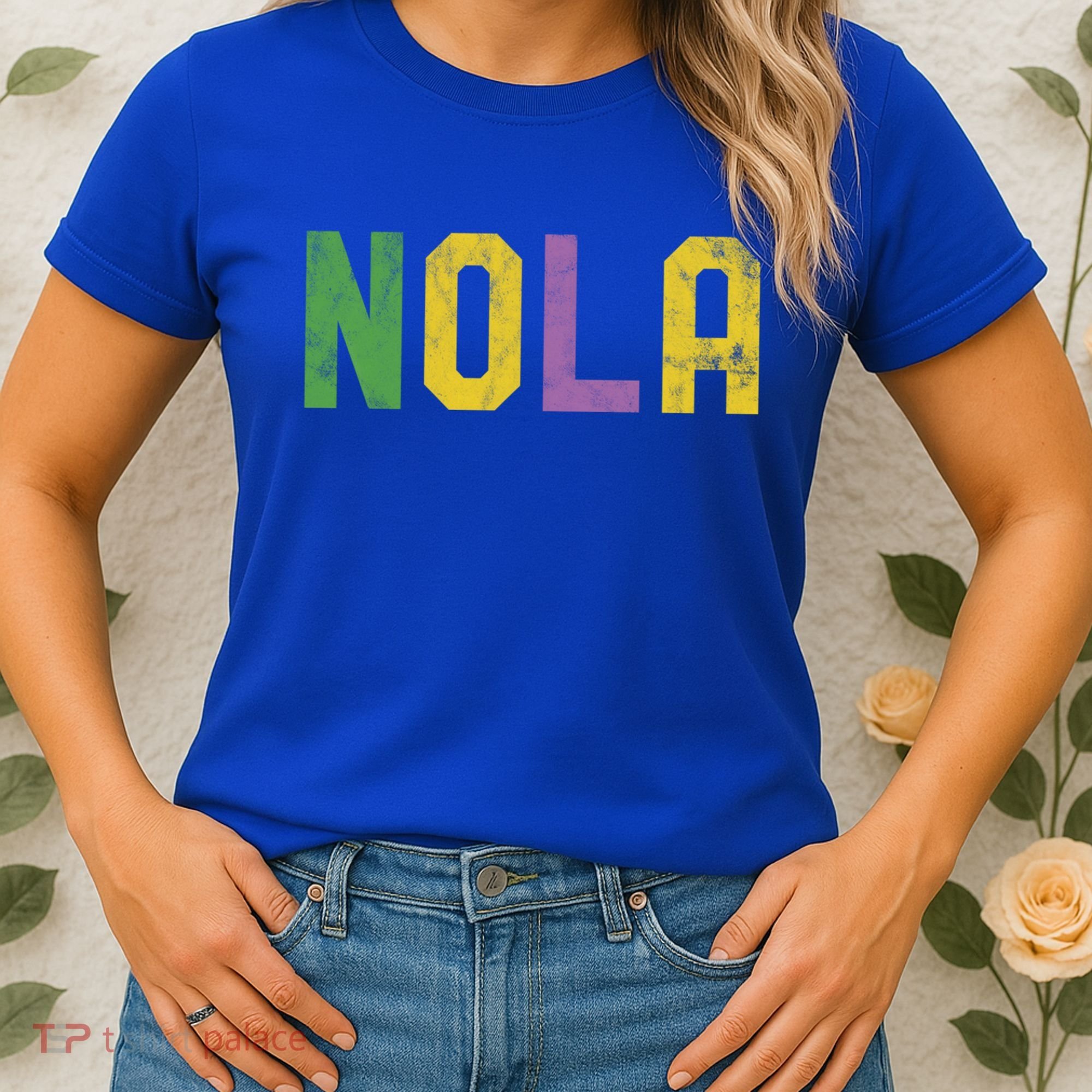 Mardi Gras Nola New Orleans Retro Party Gift Women's T-Shirt