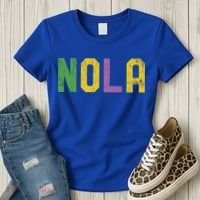 Mardi Gras Nola New Orleans Retro Party Gift Women's T-Shirt thumb 3