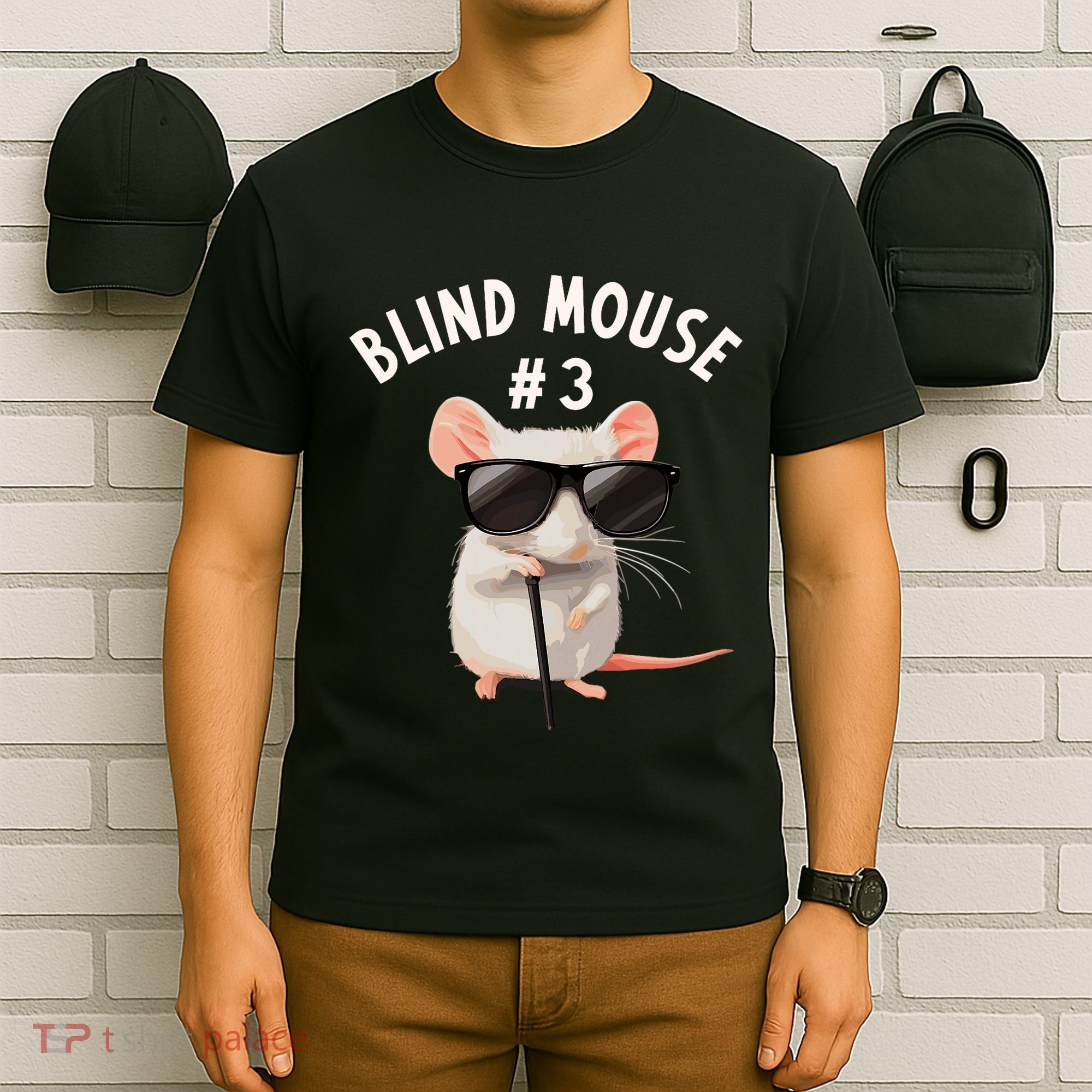 Matching Group Outfit 3 Of 3 Three Blind Mice Costume T-Shirt