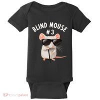 Matching Group Outfit 3 Of 3 Three Blind Mice Costume Baby Bodysuit thumb 0