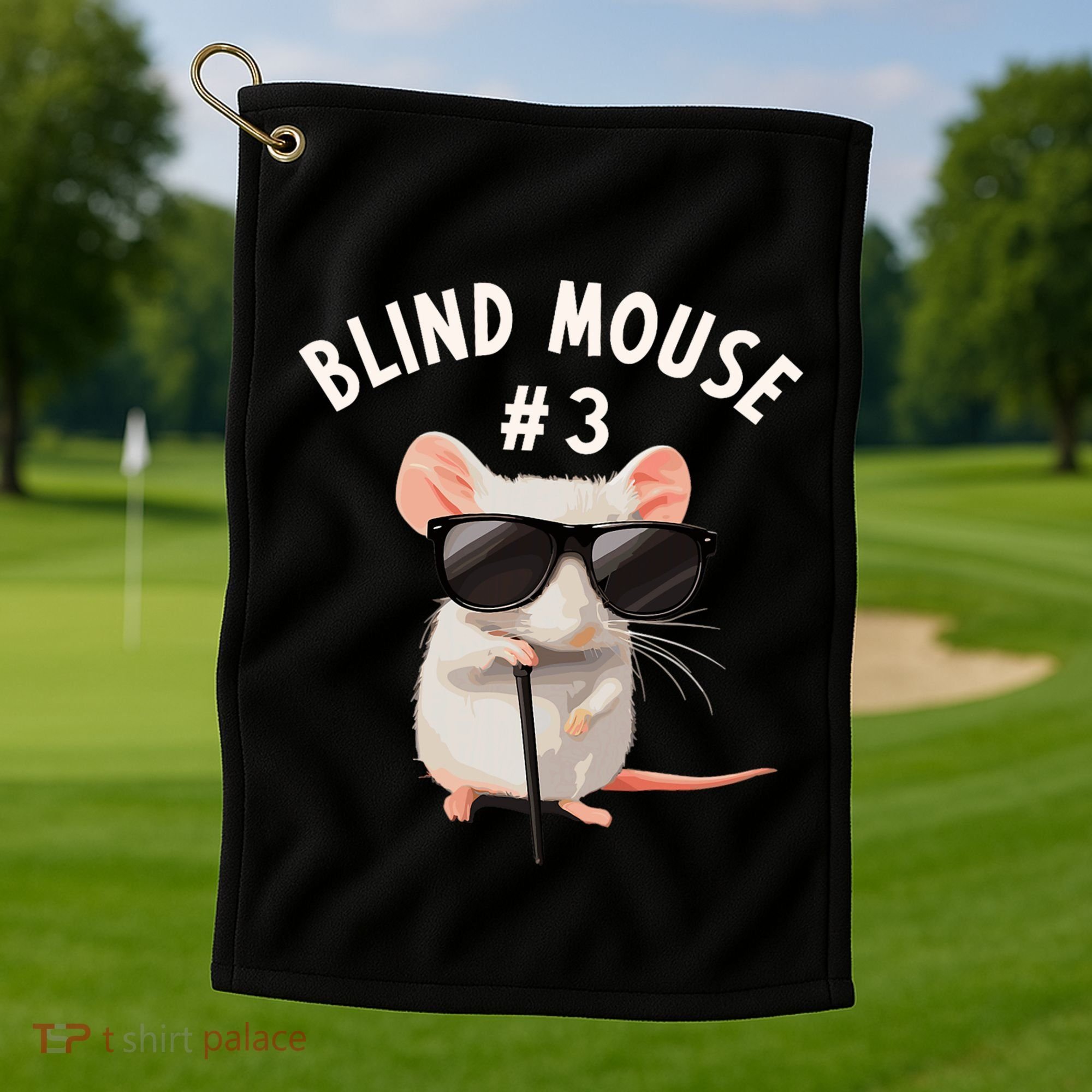 Matching Group Outfit 3 Of 3 Three Blind Mice Costume Golf Towel