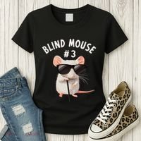 Matching Group Outfit 3 Of 3 Three Blind Mice Costume Women's T-Shirt thumb 3