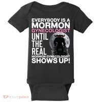 Mormon Gynecologist Oddly Specific Weird Sarcastic Stupid Baby Bodysuit thumb 0