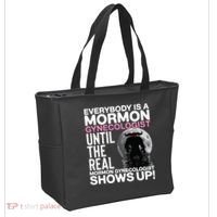 Mormon Gynecologist Oddly Specific Weird Sarcastic Stupid Tote Bag thumb 2