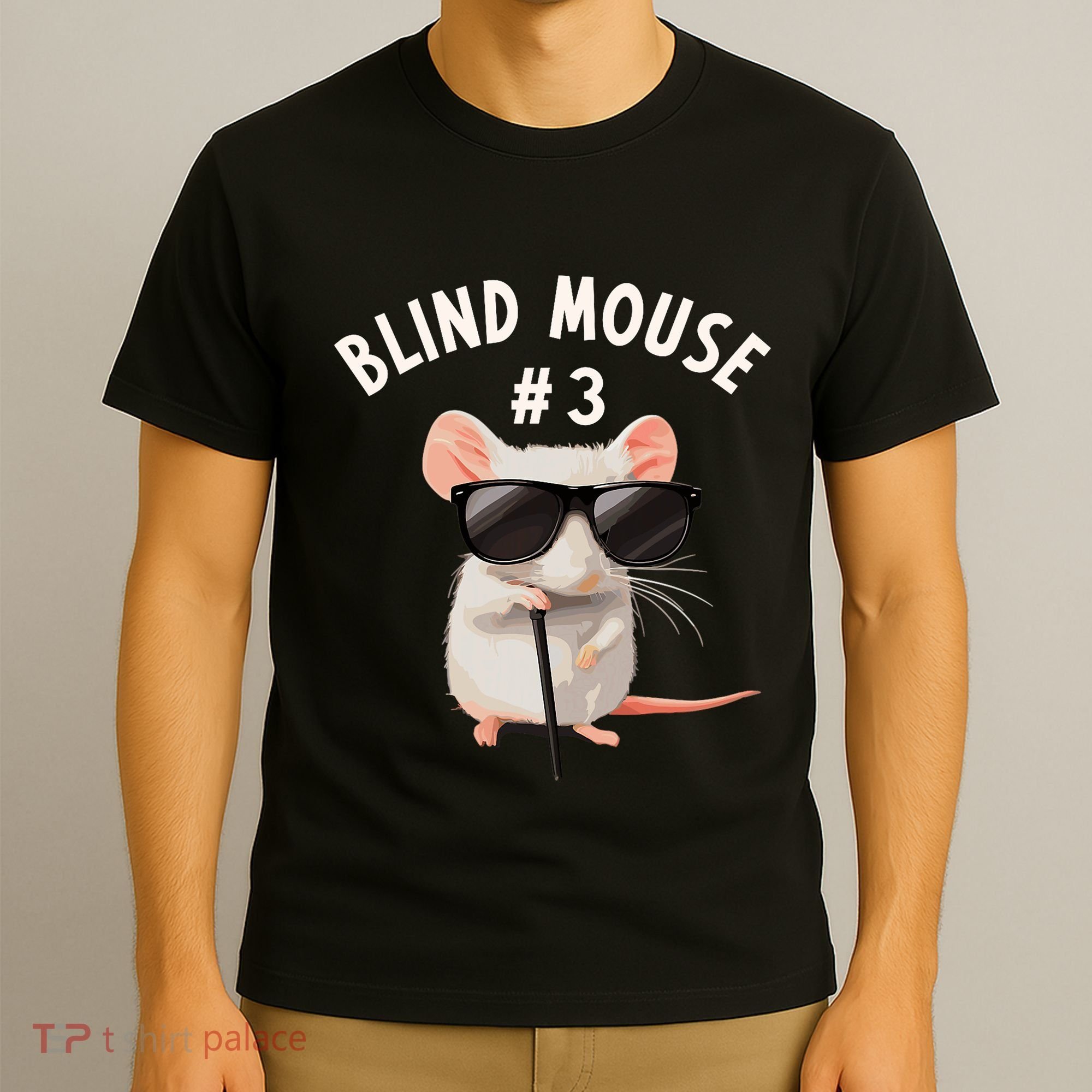 Matching Group Outfit 3 Of 3 Three Blind Mice Costume T-Shirt