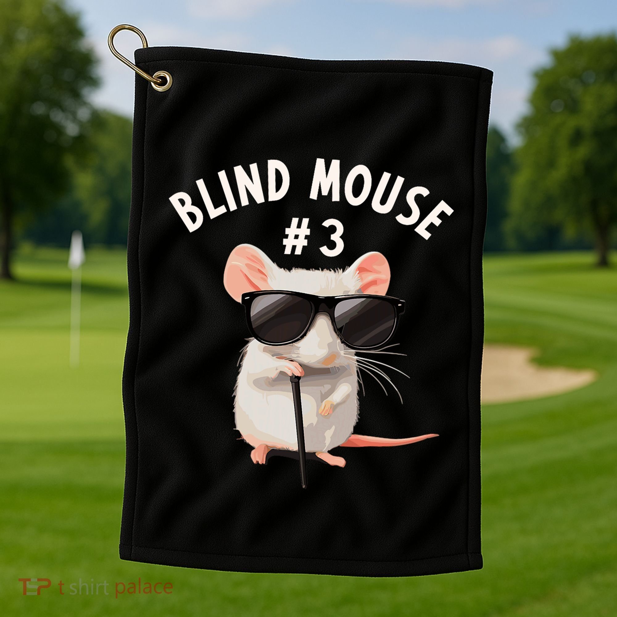 Matching Group Outfit 3 Of 3 Three Blind Mice Costume Golf Towel