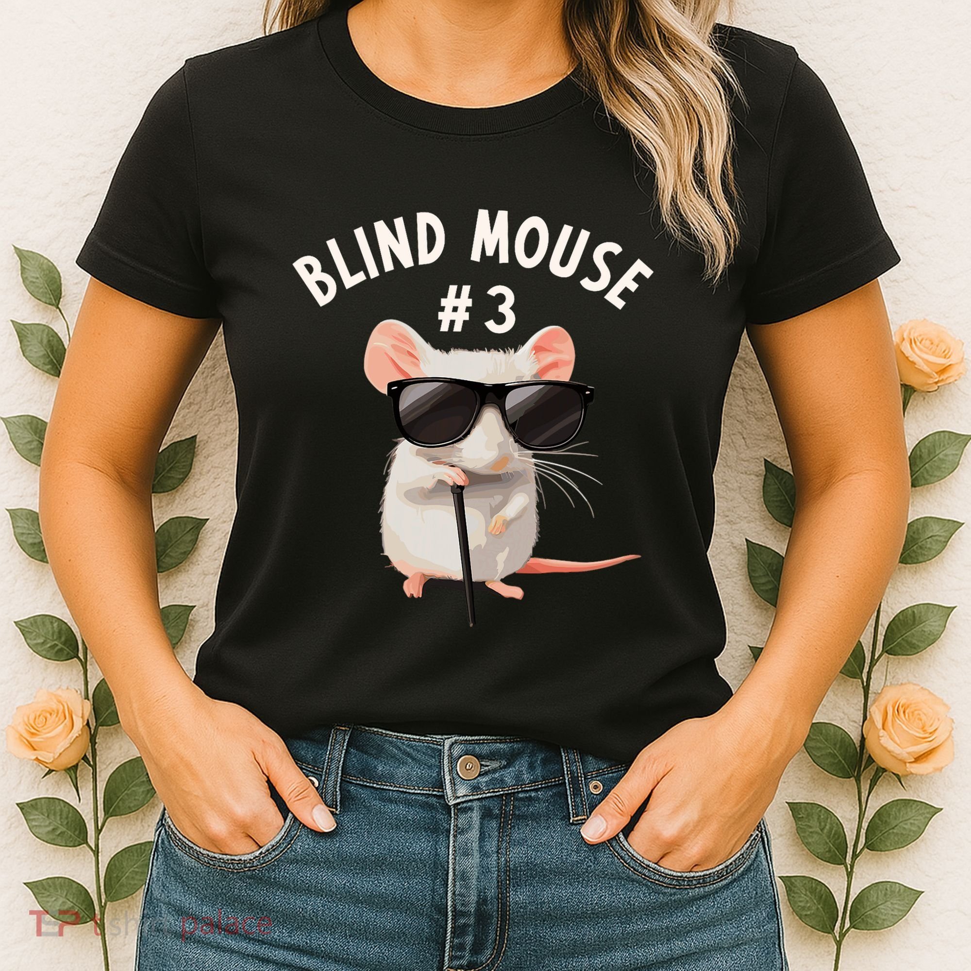 Matching Group Outfit 3 Of 3 Three Blind Mice Costume Women's T-Shirt
