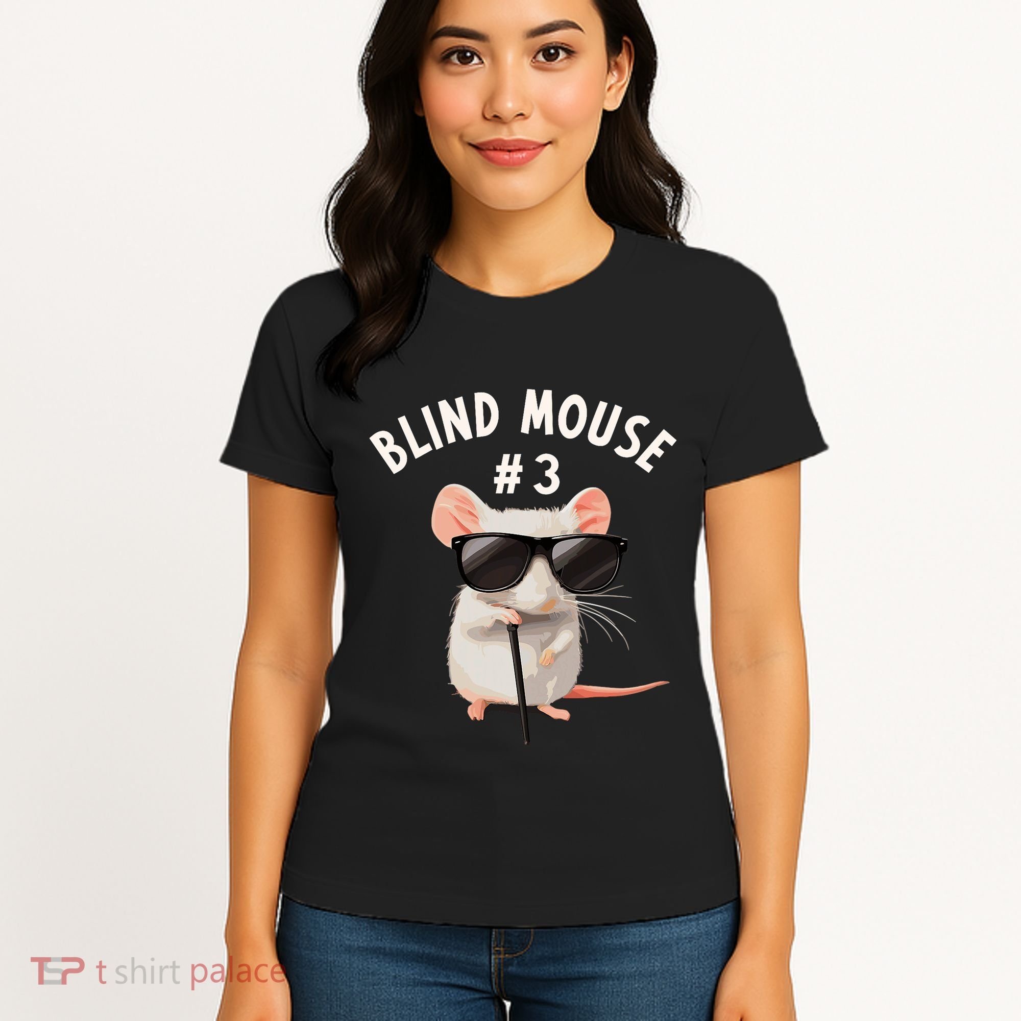Matching Group Outfit 3 Of 3 Three Blind Mice Costume Women's T-Shirt