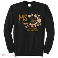 MS Gets On My Nerves Multiple Sclerosis Awareness . Sweatshirt thumb 0
