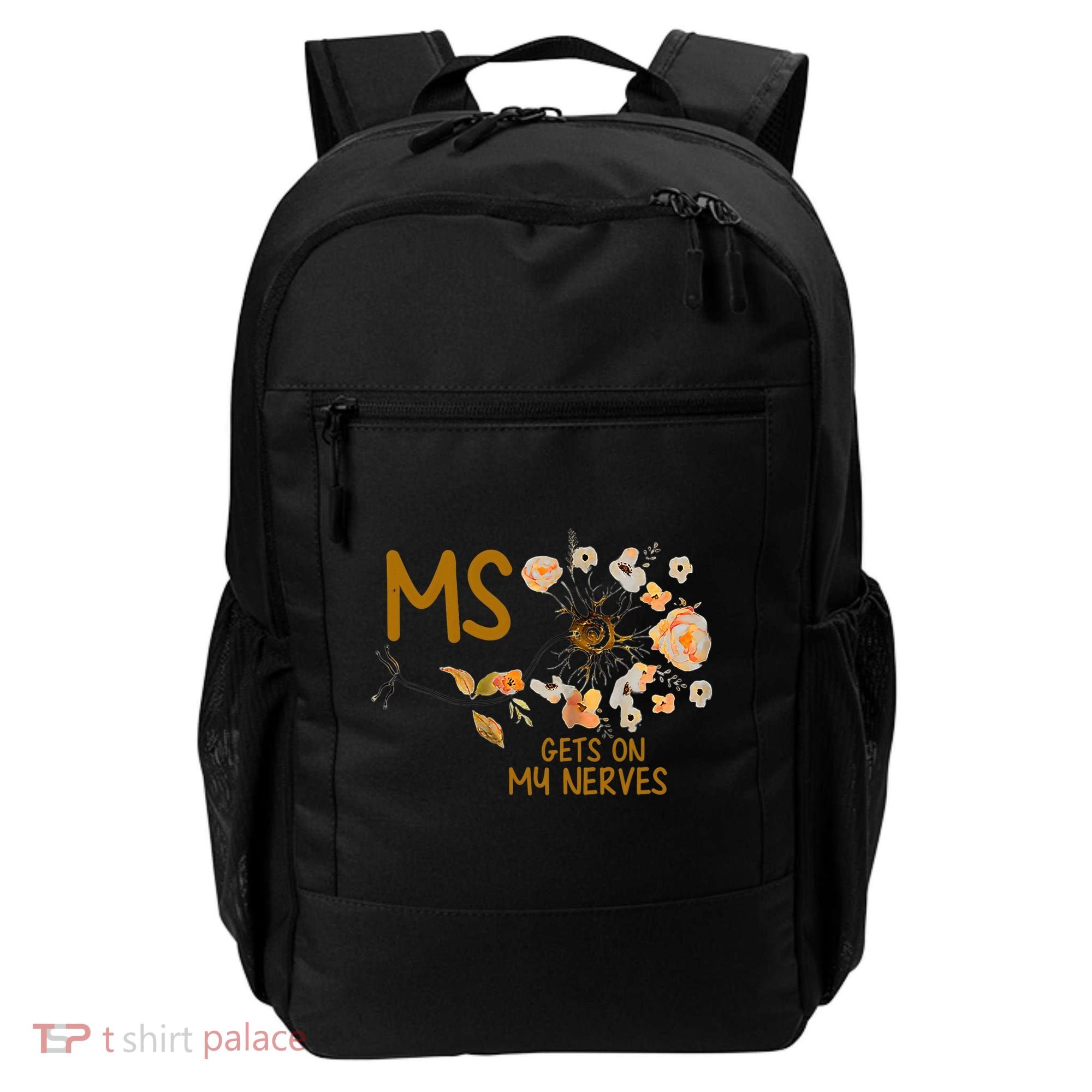MS Gets On My Nerves Multiple Sclerosis Awareness . Backpack