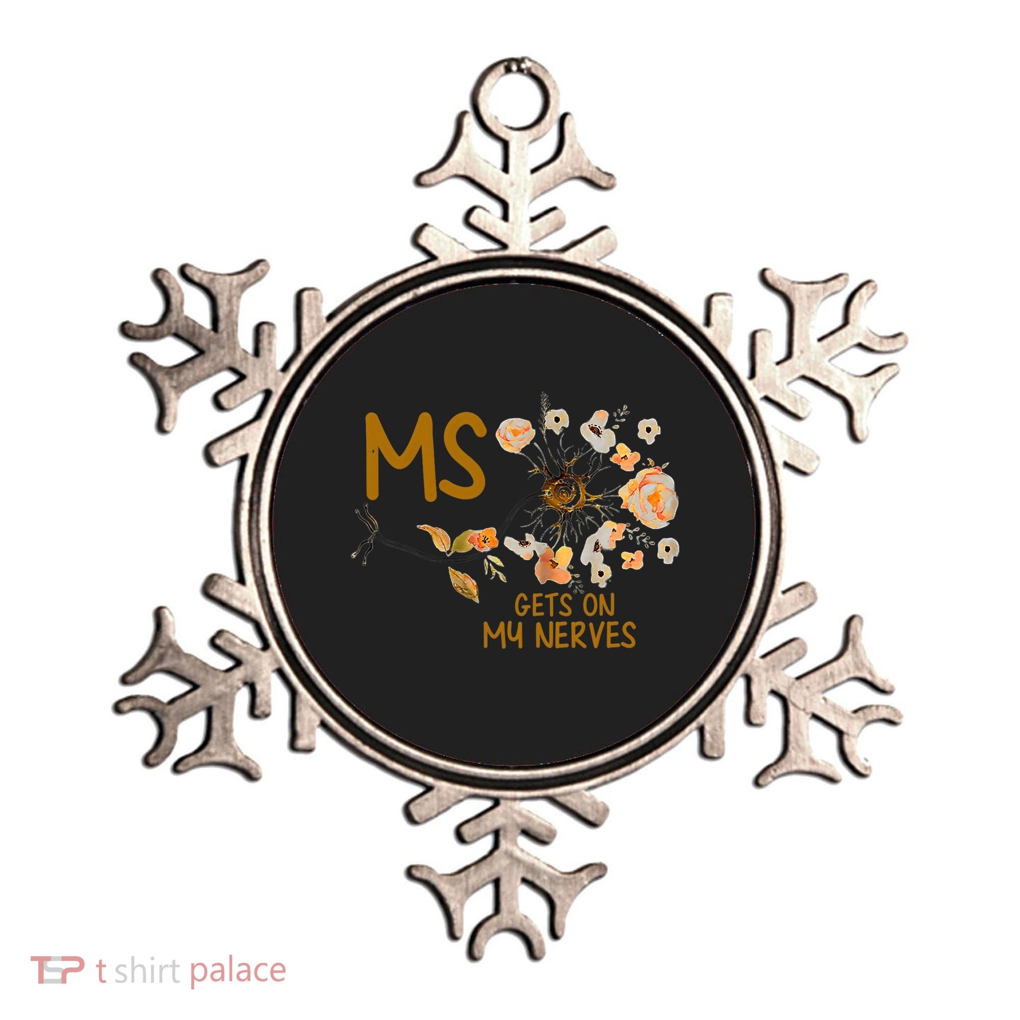 MS Gets On My Nerves Multiple Sclerosis Awareness . Ornament