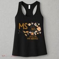 MS Gets On My Nerves Multiple Sclerosis Awareness . Women's Tank Top thumb 3