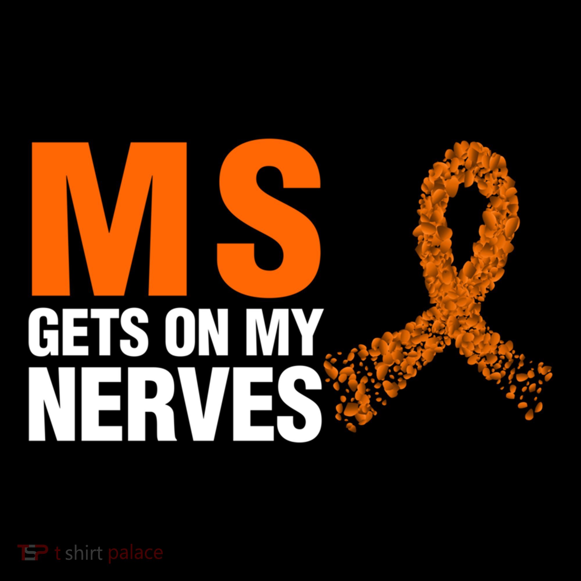 Ms Gets On My Nerves Multiple Sclerosis Cool Gift Backpack