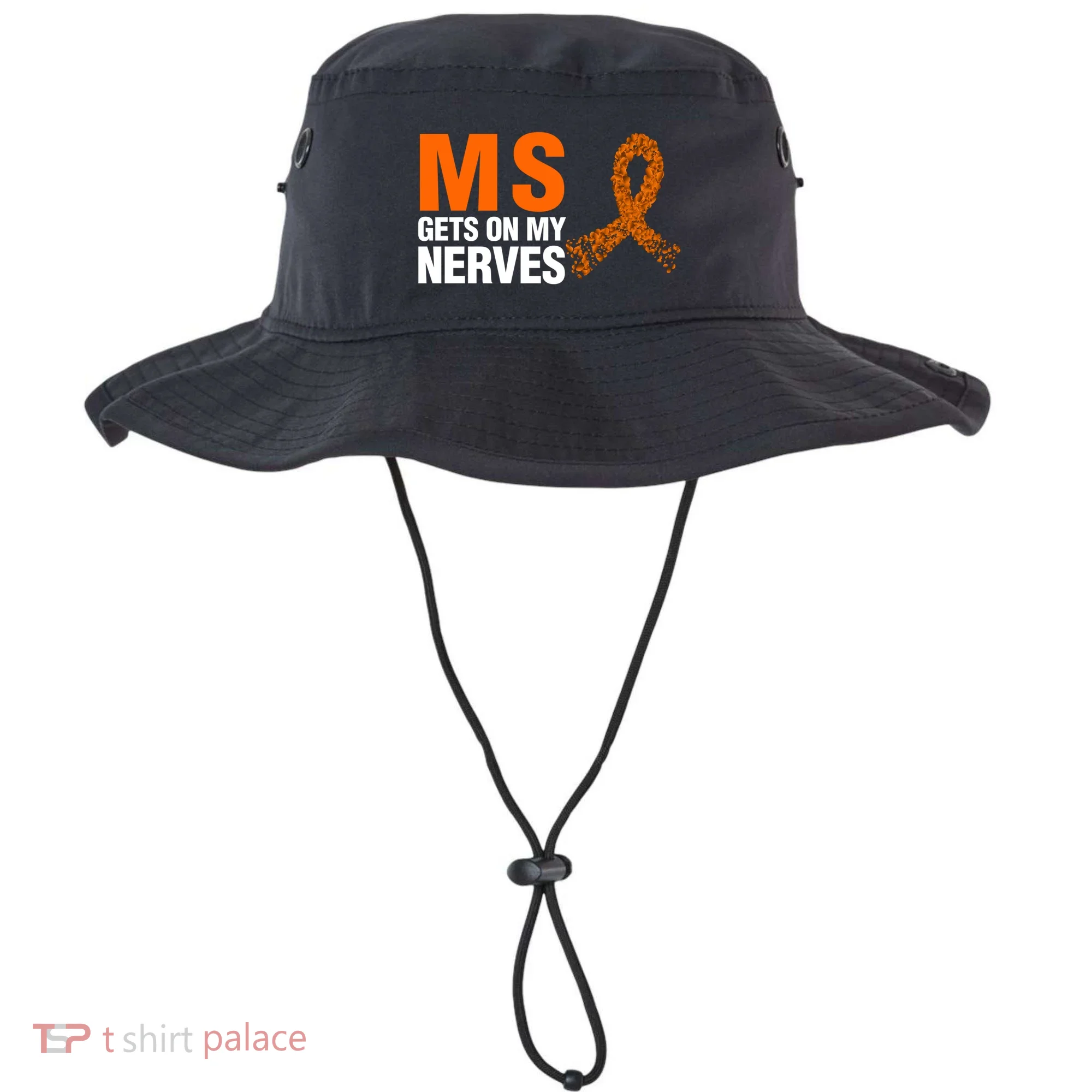 Ms Gets On My Nerves Multiple Sclerosis Cool Gift Bucket Hat