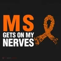 Ms Gets On My Nerves Multiple Sclerosis Cool Gift Bucket Hat thumb 4