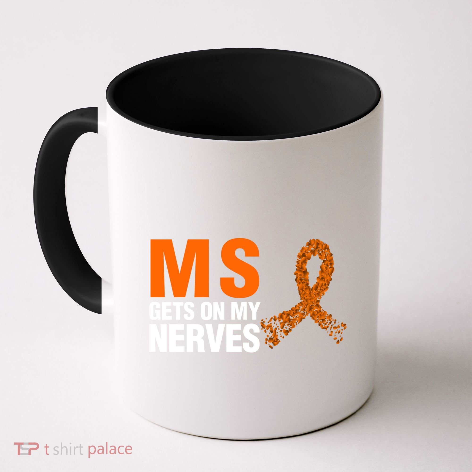 Ms Gets On My Nerves Multiple Sclerosis Cool Gift Coffee Mug