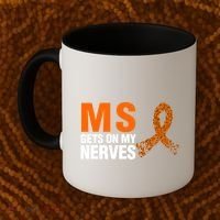 Ms Gets On My Nerves Multiple Sclerosis Cool Gift Coffee Mug thumb 2