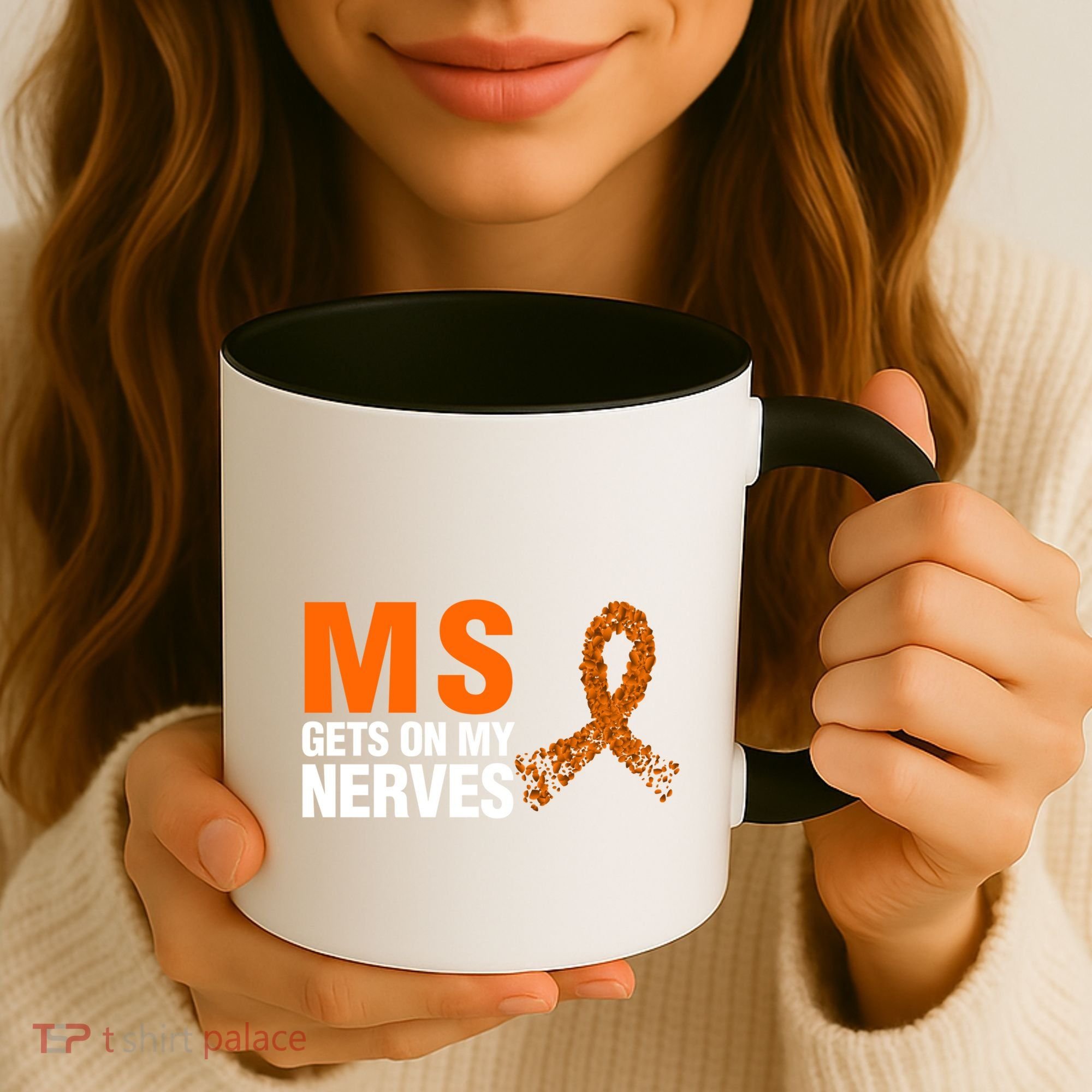 Ms Gets On My Nerves Multiple Sclerosis Cool Gift Coffee Mug