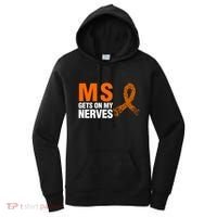 Ms Gets On My Nerves Multiple Sclerosis Cool Gift Women's Hoodie thumb 0
