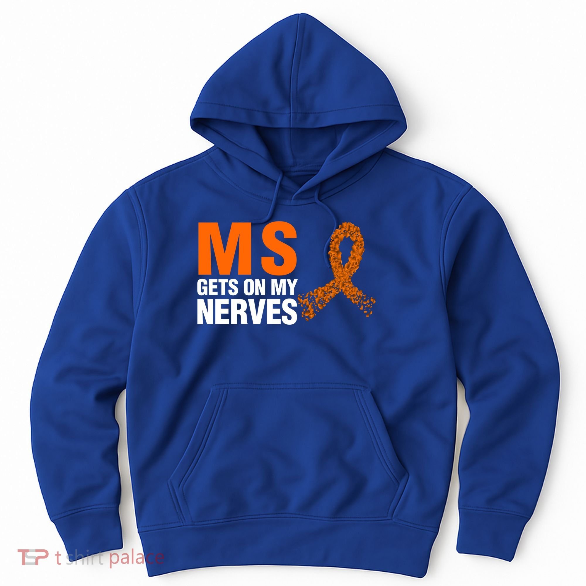 Ms Gets On My Nerves Multiple Sclerosis Cool Gift Hoodie