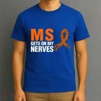 Ms Gets On My Nerves Multiple Sclerosis Cool Gift T-Shirt thumb 3