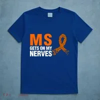 Ms Gets On My Nerves Multiple Sclerosis Cool Gift T-Shirt thumb 5
