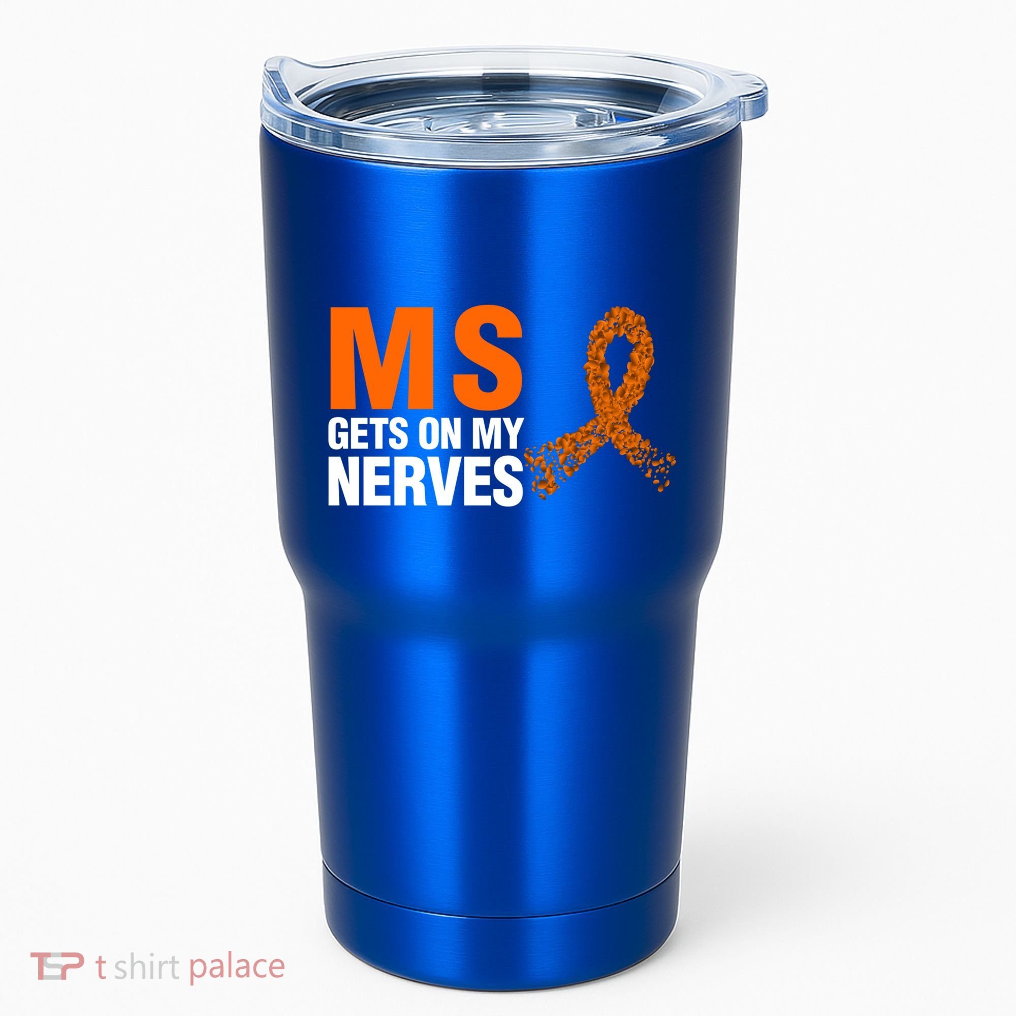 Ms Gets On My Nerves Multiple Sclerosis Cool Gift Tumbler