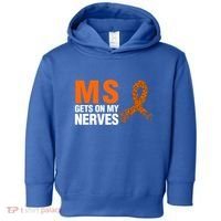 Ms Gets On My Nerves Multiple Sclerosis Cool Gift Toddler Hoodie thumb 0