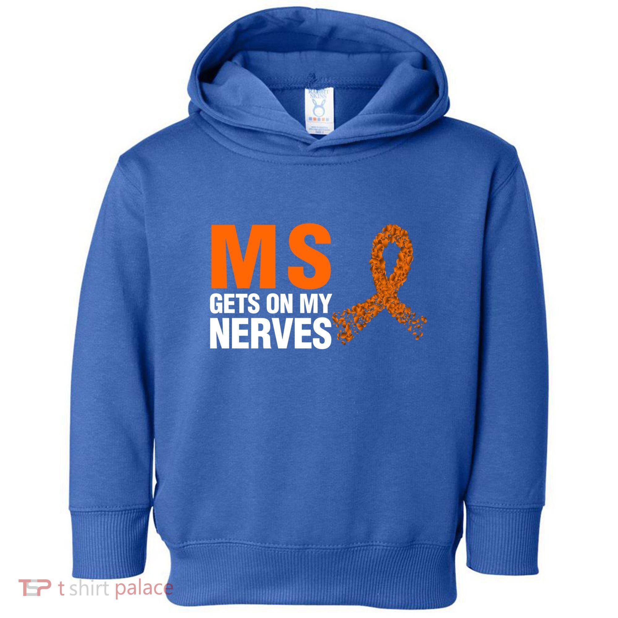 Ms Gets On My Nerves Multiple Sclerosis Cool Gift Toddler Hoodie