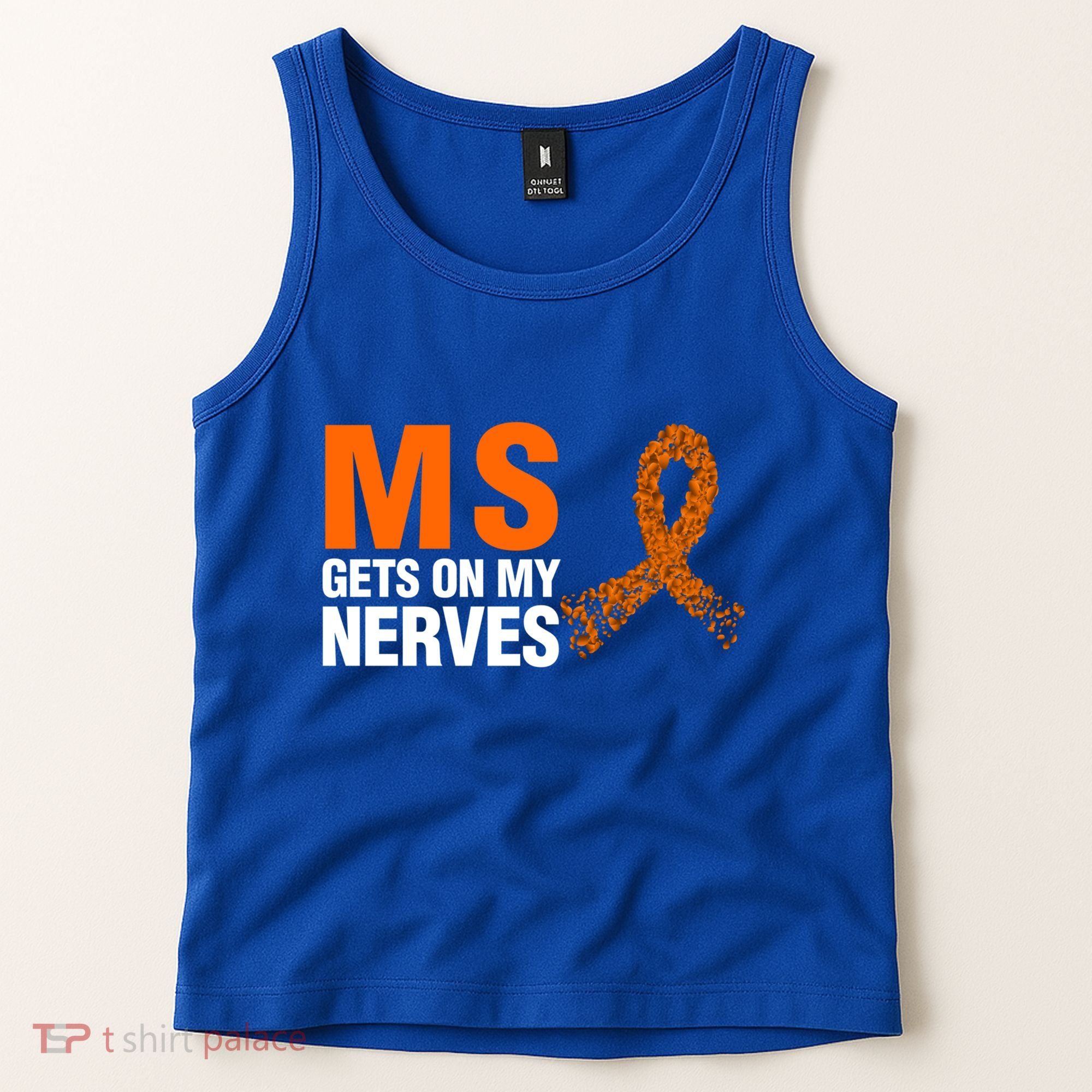 Ms Gets On My Nerves Multiple Sclerosis Cool Gift Tank Top