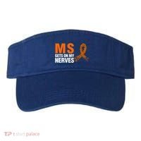 Ms Gets On My Nerves Multiple Sclerosis Cool Gift Visor thumb 0