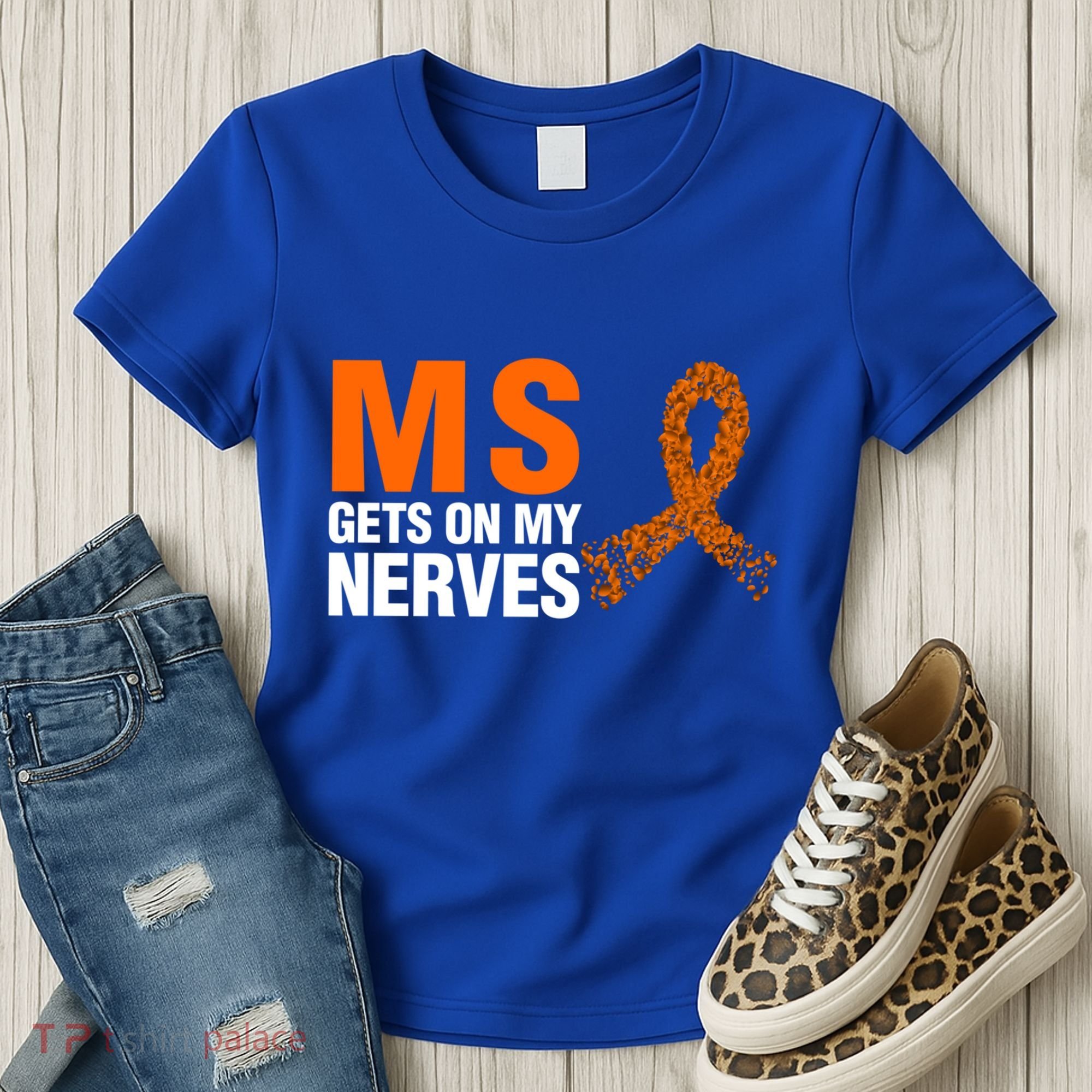 Ms Gets On My Nerves Multiple Sclerosis Cool Gift Women's T-Shirt