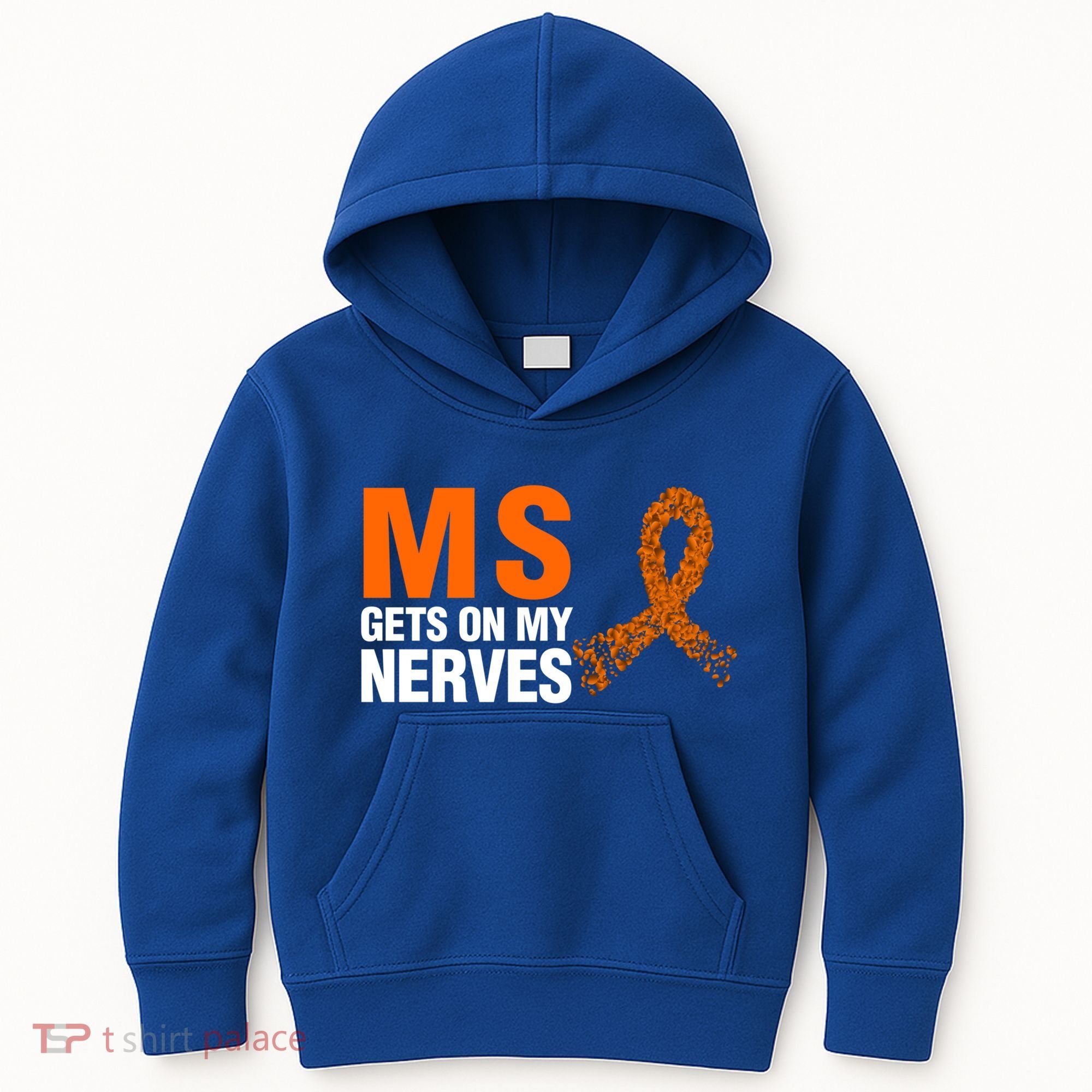 Ms Gets On My Nerves Multiple Sclerosis Cool Gift Kids Hoodie