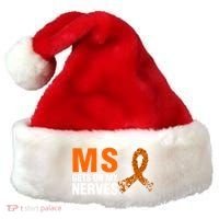 Ms Gets On My Nerves Multiple Sclerosis Cool Gift Santa Hat thumb 0