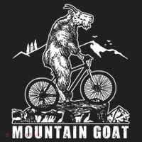 Mountain Goat On A Mountain Bike Cool Beanie thumb 2