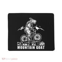 Mountain Goat On A Mountain Bike Cool Mousepad thumb 0