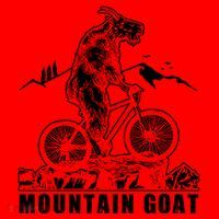 Mountain Goat On A Mountain Bike Cool Santa Hat thumb 1