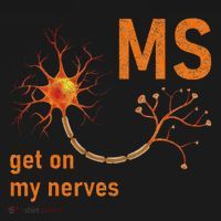 MS Get On My Nerves Neuron Humor Awareness Humor Neurons Women's Hoodie thumb 2