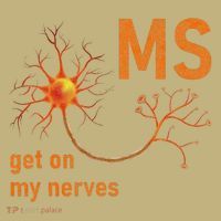 MS Get On My Nerves Neuron Humor Awareness Humor Neurons Mousepad thumb 1