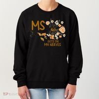 MS Gets On My Nerves Multiple Sclerosis Awareness Women's Sweatshirt thumb 0