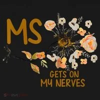 MS Gets On My Nerves Multiple Sclerosis Awareness Doggie Tank thumb 4