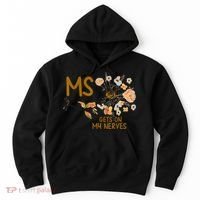 MS Gets On My Nerves Multiple Sclerosis Awareness Hoodie thumb 0