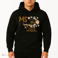 MS Gets On My Nerves Multiple Sclerosis Awareness Hoodie thumb 2