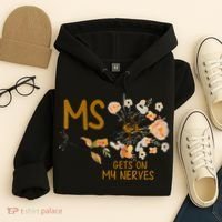 MS Gets On My Nerves Multiple Sclerosis Awareness Hoodie thumb 4
