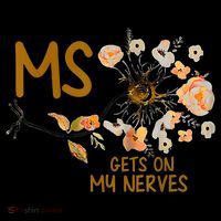 MS Gets On My Nerves Multiple Sclerosis Awareness Backpack thumb 2