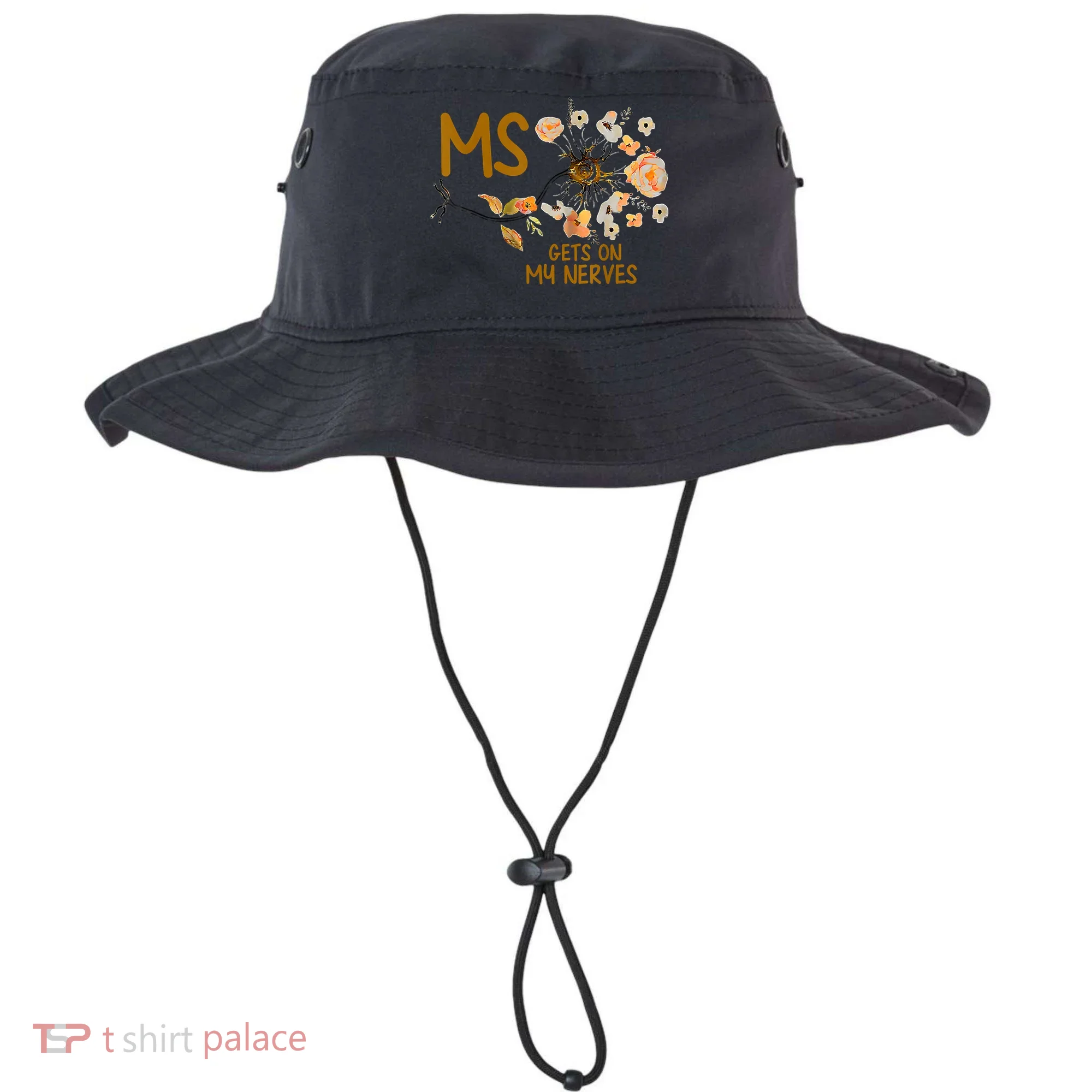 MS Gets On My Nerves Multiple Sclerosis Awareness Bucket Hat