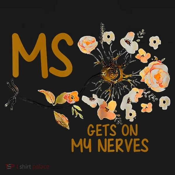 MS Gets On My Nerves Multiple Sclerosis Awareness Bucket Hat