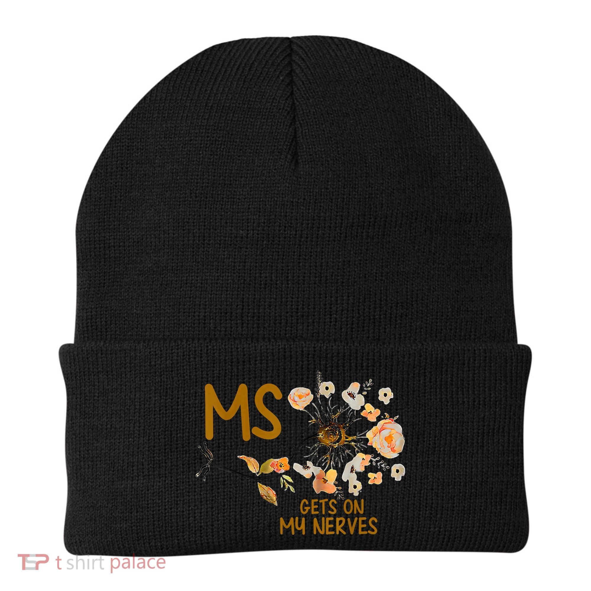MS Gets On My Nerves Multiple Sclerosis Awareness Beanie