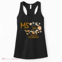 MS Gets On My Nerves Multiple Sclerosis Awareness Women's Tank Top thumb 0