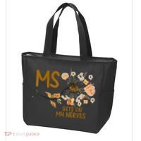 MS Gets On My Nerves Multiple Sclerosis Awareness Tote Bag thumb 3